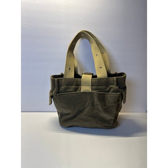 Vintage Y2K‎ Corduroy Purse (7x8) - Picture 2 of 7